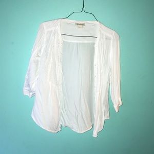 wrangler button up/ cover up